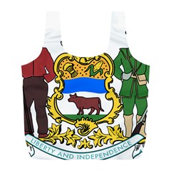 Delaware Coat Of Arms Full Print Recycle Bag (l) by abbeyz71