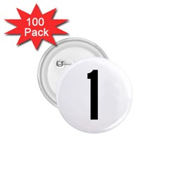 Delaware Route 1 Marker 1 75  Buttons (100 Pack)  by abbeyz71