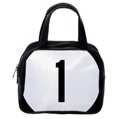 Delaware Route 1 Marker Classic Handbag (one Side) by abbeyz71