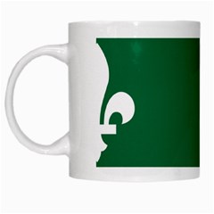 Franco-ontarian Flag White Mugs by abbeyz71