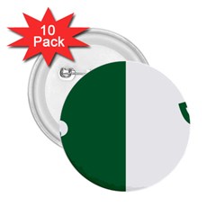 Franco-ontarian Flag 2 25  Buttons (10 Pack)  by abbeyz71