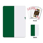 Franco-Ontarian Flag Playing Cards Single Design Back