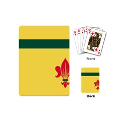 Flag Of The Fransaskois Playing Cards (mini)