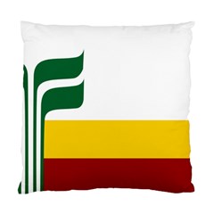 Flag Of Franco-manitobans Standard Cushion Case (two Sides) by abbeyz71