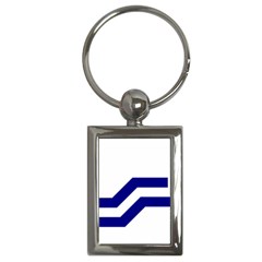 Flag Of The Franco-columbians Key Chains (rectangle)  by abbeyz71