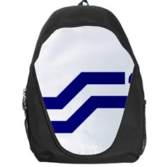 Flag Of The Franco-columbians Backpack Bag by abbeyz71