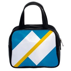 Flag Of The Franco-yukonnais Classic Handbag (two Sides) by abbeyz71