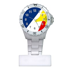 Franco Terreneuviens Flag Plastic Nurses Watch by abbeyz71