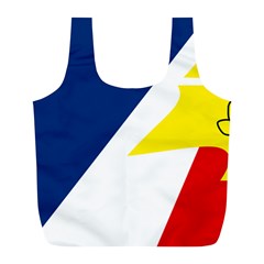 Franco Terreneuviens Flag Full Print Recycle Bag (l) by abbeyz71