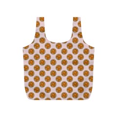 Waffle Polka Dot Pattern Full Print Recycle Bag (s) by emilyzragz