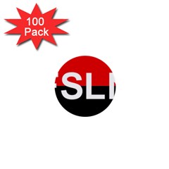 Flag Of Sandinista National Liberation Front 1  Mini Buttons (100 Pack)  by abbeyz71