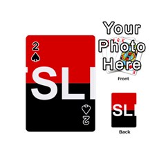 Flag Of Sandinista National Liberation Front Playing Cards 54 (mini) by abbeyz71