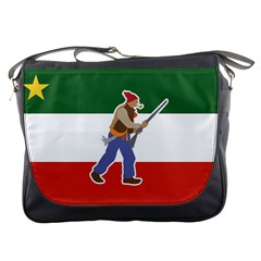 Patriote Flag With Le Vieux De  37 Messenger Bag by abbeyz71