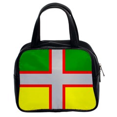 Flag Of Saguenay-lac-saint-jean Classic Handbag (two Sides) by abbeyz71