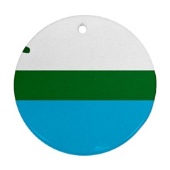 Flag Of Labrador Ornament (round) by abbeyz71