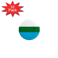 Flag Of Labrador 1  Mini Magnet (10 Pack)  by abbeyz71