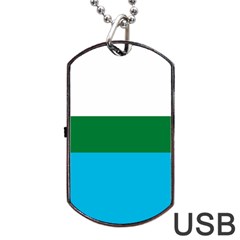 Flag Of Labrador Dog Tag Usb Flash (two Sides) by abbeyz71