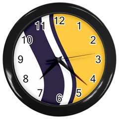 Flag Of South Bend, Indiana Wall Clock (black) by abbeyz71