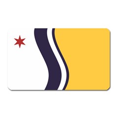 Flag Of South Bend, Indiana Magnet (rectangular) by abbeyz71