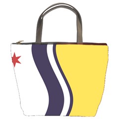 Flag Of South Bend, Indiana Bucket Bag by abbeyz71