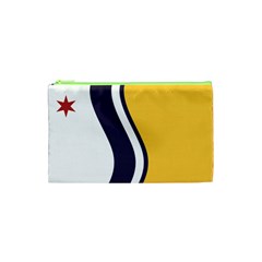 Flag Of South Bend, Indiana Cosmetic Bag (xs) by abbeyz71
