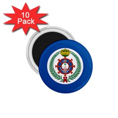 Naval Jack Of Saudi Arabia 1 75  Magnets (10 Pack)  by abbeyz71