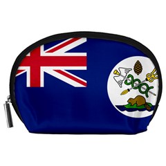 Flag Of Vancouver Island Accessory Pouch (large) by abbeyz71