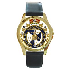 Badge Of Canada Border Services Agency Round Gold Metal Watch by abbeyz71