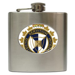 Badge Of Canada Border Services Agency Hip Flask (6 Oz) by abbeyz71