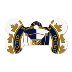 Badge Of Canada Border Services Agency Dog Tag Bone (two Sides) by abbeyz71