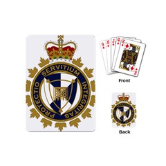Badge Of Canada Border Services Agency Playing Cards (mini) by abbeyz71