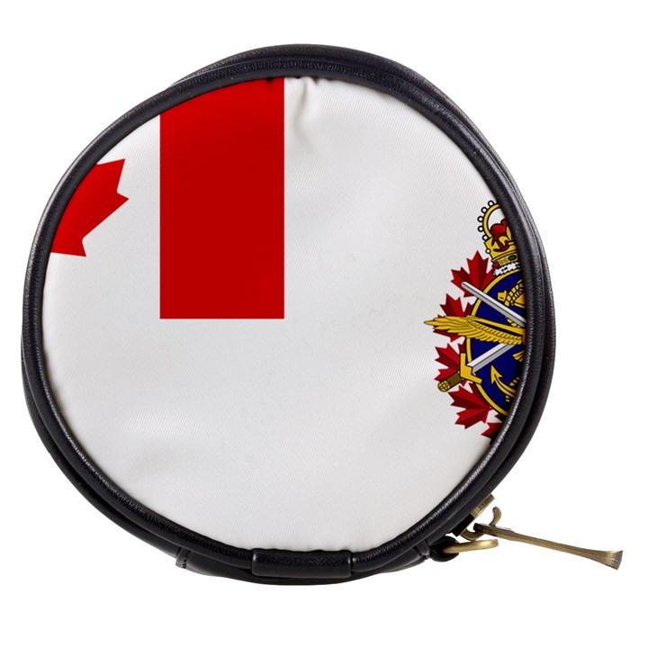 Flag of Canadian Armed Forces Mini Makeup Bag