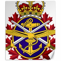 Badge Of Canadian Armed Forces Canvas 20  X 24  by abbeyz71