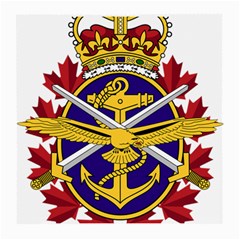 Badge Of Canadian Armed Forces Medium Glasses Cloth (2-side) by abbeyz71