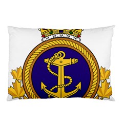 Badge Of Royal Canadian Navy Pillow Case (two Sides) by abbeyz71