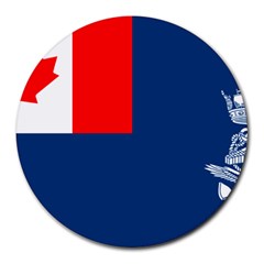Canadian Naval Auxiliary Jack Round Mousepads by abbeyz71