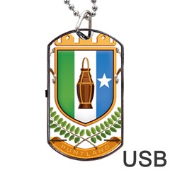 Coat Of Arms Of Puntland Dog Tag Usb Flash (one Side) by abbeyz71