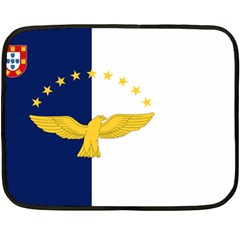 Flag Of Azores Double Sided Fleece Blanket (mini)  by abbeyz71