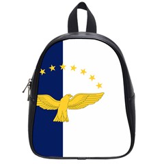Flag Of Azores School Bag (small)