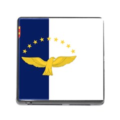 Flag Of Azores Memory Card Reader (square 5 Slot) by abbeyz71