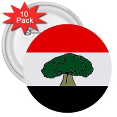 Flag Of Oromia Region 3  Buttons (10 Pack)  by abbeyz71