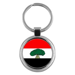 Flag Of Oromia Region Key Chains (round)  by abbeyz71