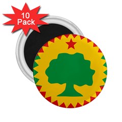 Flag Of Oromo Liberation Front 2 25  Magnets (10 Pack)  by abbeyz71