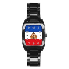 Flag Of Southern Nations, Nationalities, And Peoples  Region Of Ethiopia Stainless Steel Barrel Watch by abbeyz71