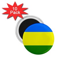 Flag of Beja Congress 1.75  Magnets (10 pack) 