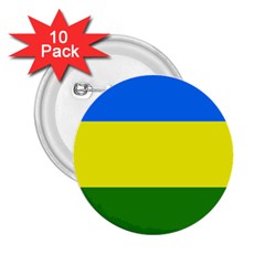 Flag of Beja Congress 2.25  Buttons (10 pack) 