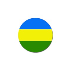 Flag of Beja Congress Golf Ball Marker