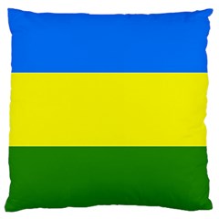 Flag of Beja Congress Large Cushion Case (Two Sides)