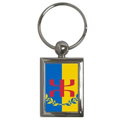 Flag Of Kabylie Region Key Chains (rectangle)  by abbeyz71