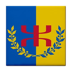 Flag Of Kabylie Region Face Towel by abbeyz71